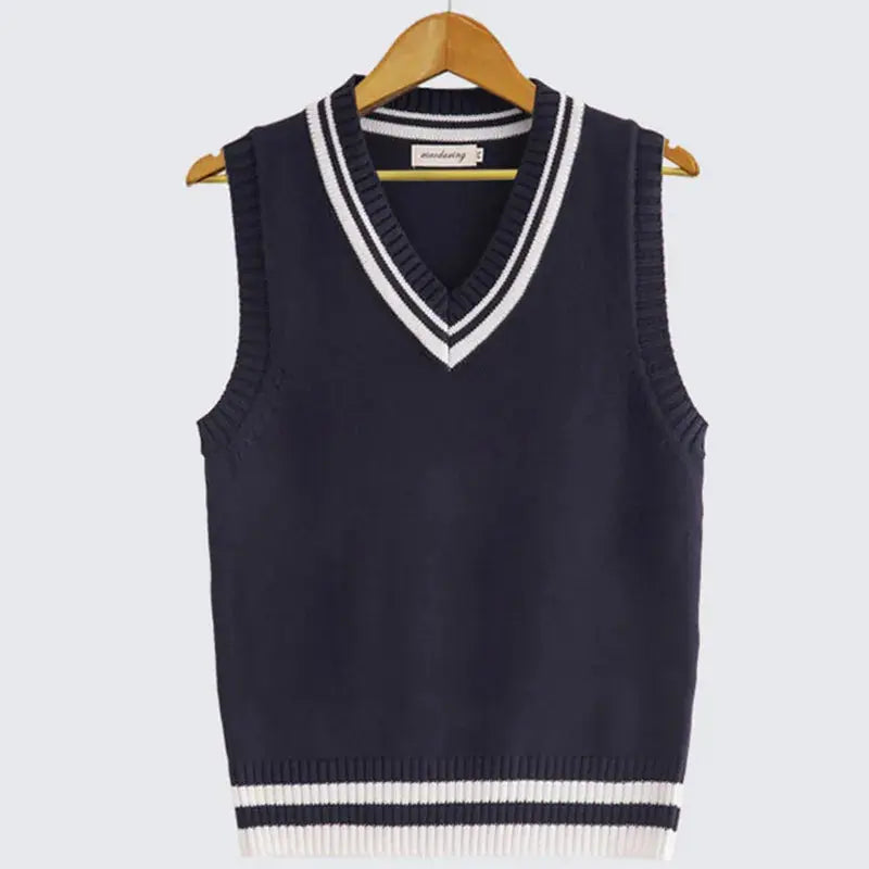 Hugo | Men's Cable Knit V-Neck Sweater Vest