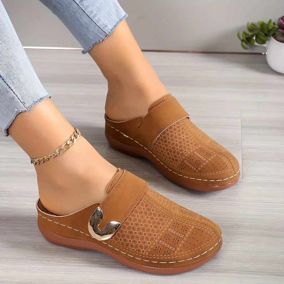 Mila | Women's Supportive Wedge Slip-On Loafers