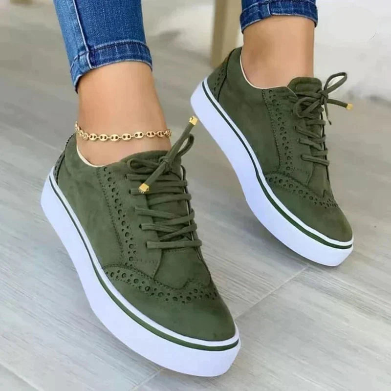 Tavira | Women's Lace-Up Platform Comfort Sneakers