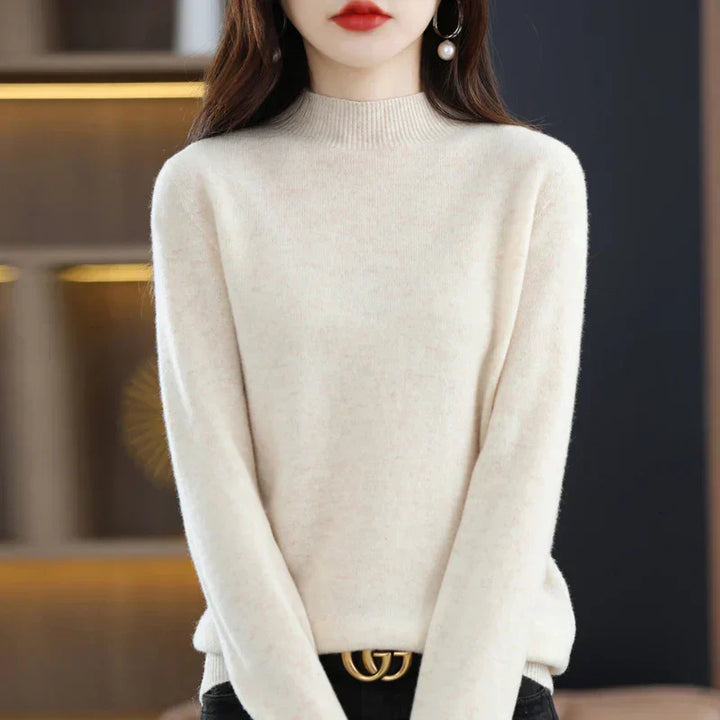 Iris | Women's Soft Cashmere Turtleneck Sweater
