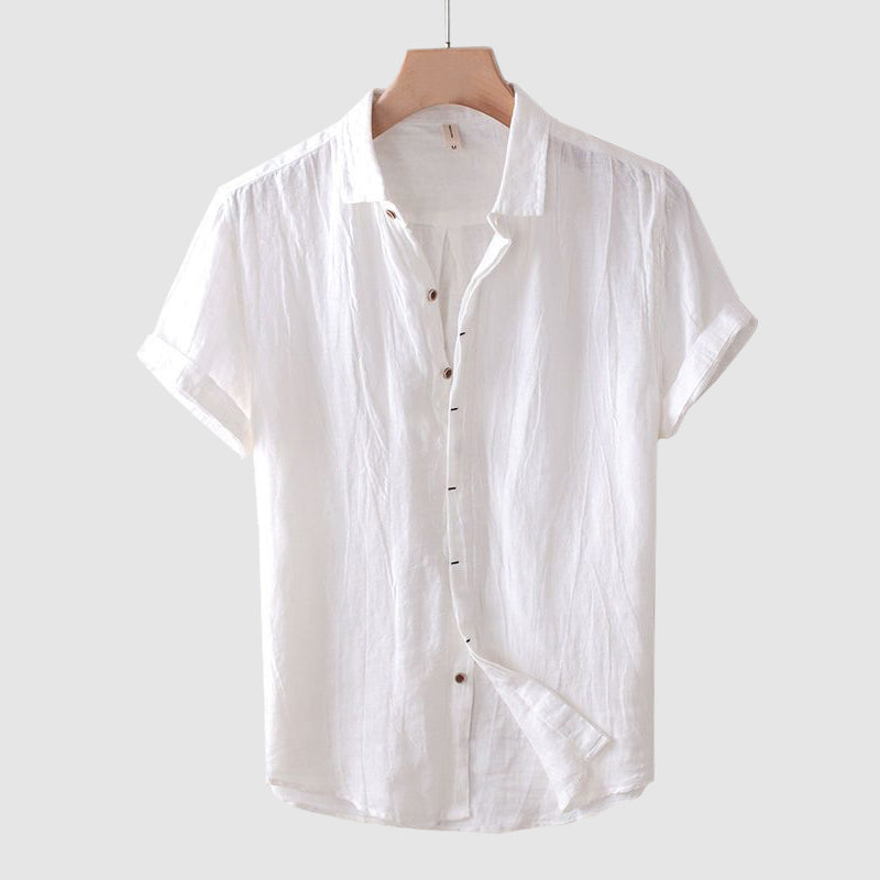 Hugo | Men's Textured Linen Button Down Shirt