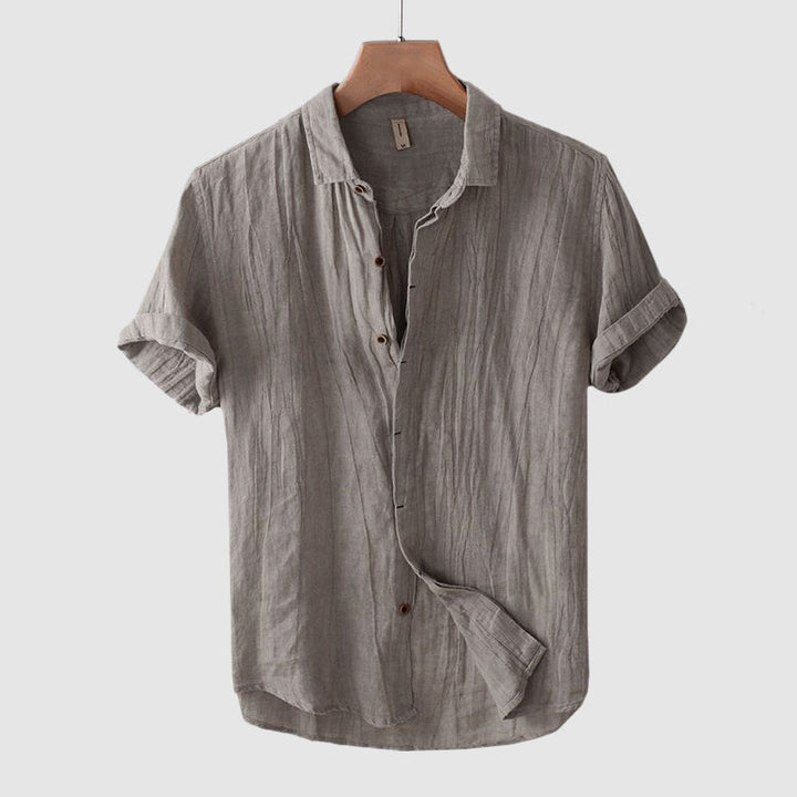 Hugo | Men's Textured Linen Button Down Shirt