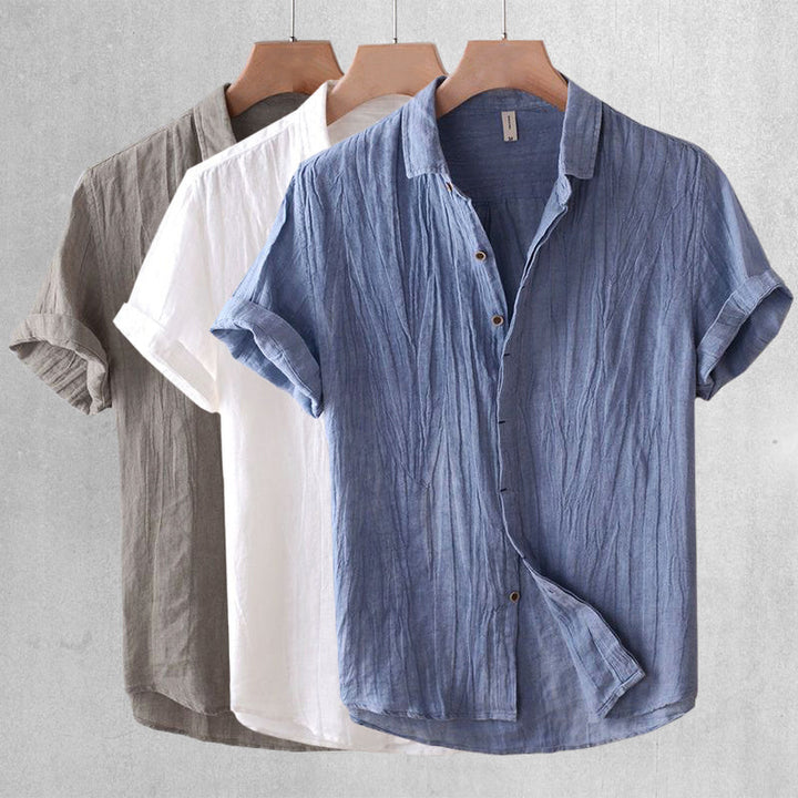 Hugo | Men's Textured Linen Button Down Shirt