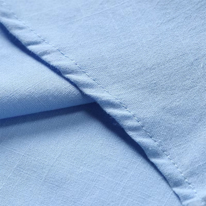 Lucas | Men's Relaxed Short Sleeve Linen Polo Shirt