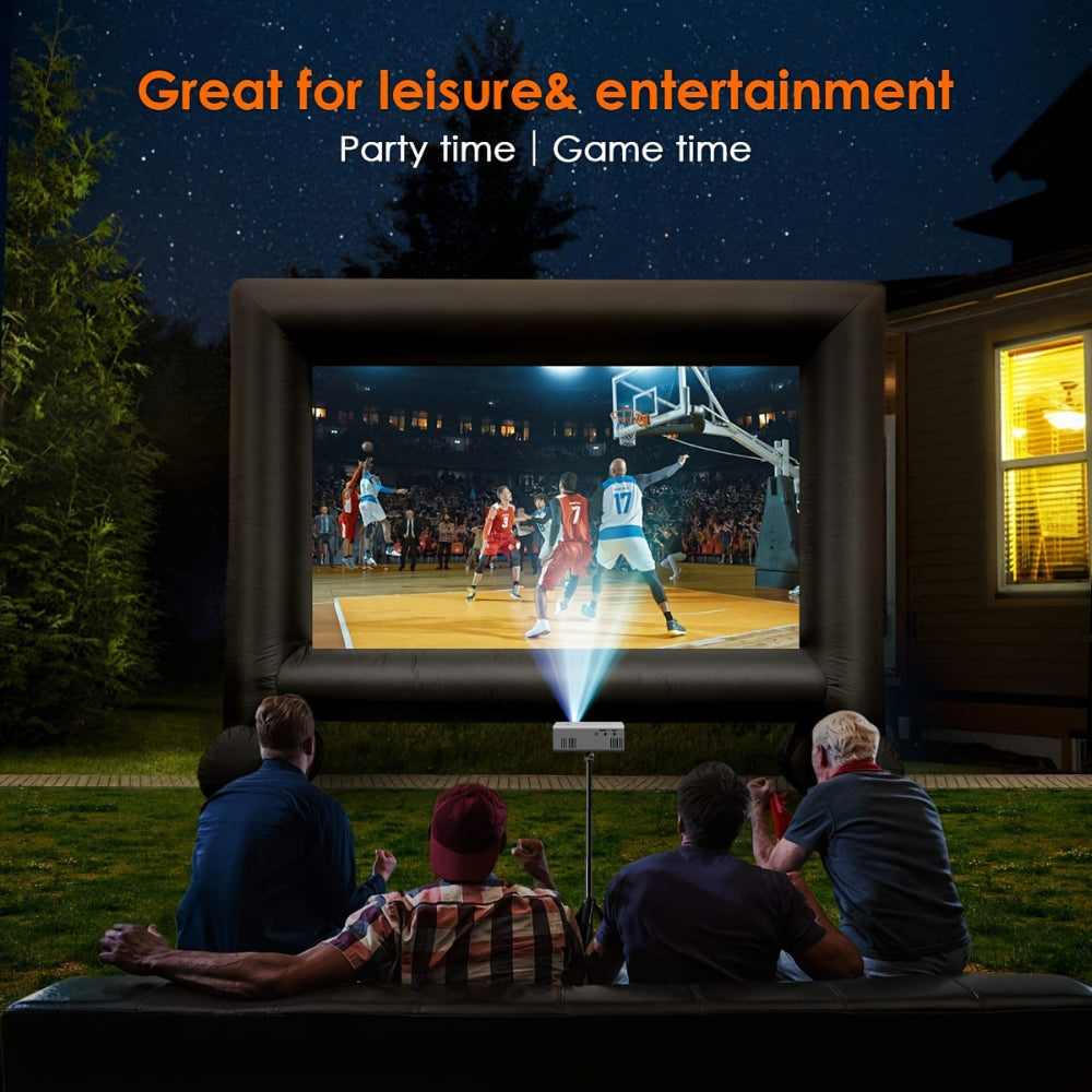 Mini Projector 3000 Lumens Portable – HDTV & USB Compatible, Bright Display & Compact Design for Home & Outdoor