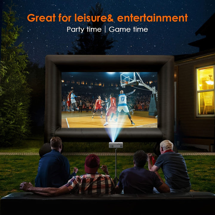 Mini Projector 3000 Lumens Portable – HDTV & USB Compatible, Bright Display & Compact Design for Home & Outdoor