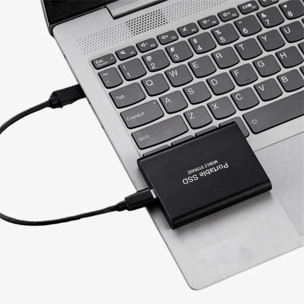 Portable External SSD 512GB 1050 MB/s – USB-C, Fast Transfer & Reliable Storage, for Backup & Gaming