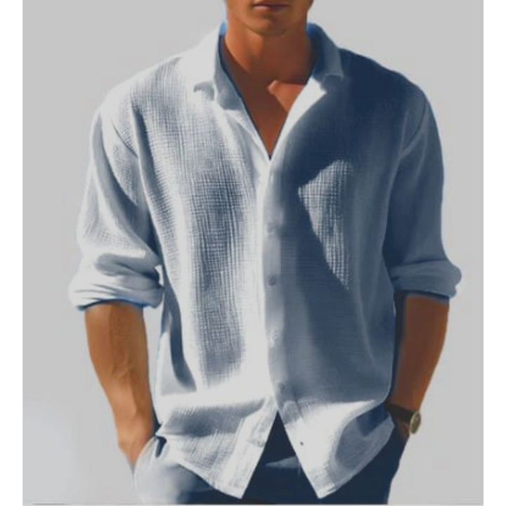 Julian | Men's Lapel Collar Button Down Shirt