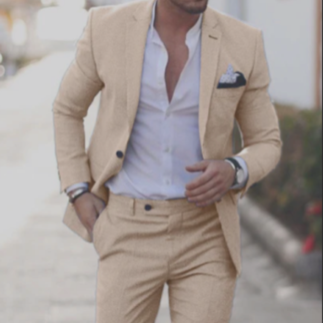 Leon | Men's Slim Fit Tailored Two Piece Suit