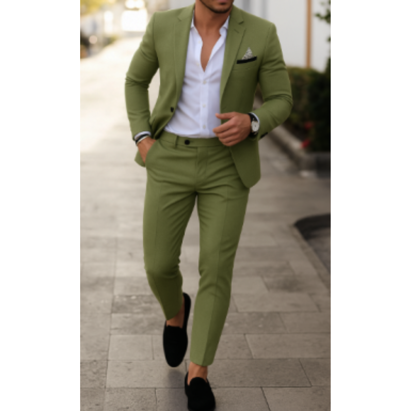 Leon | Men's Slim Fit Tailored Two Piece Suit