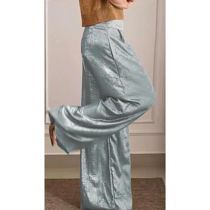 Aurora | Women's Knit Top And Wide Leg Co-Ord Set