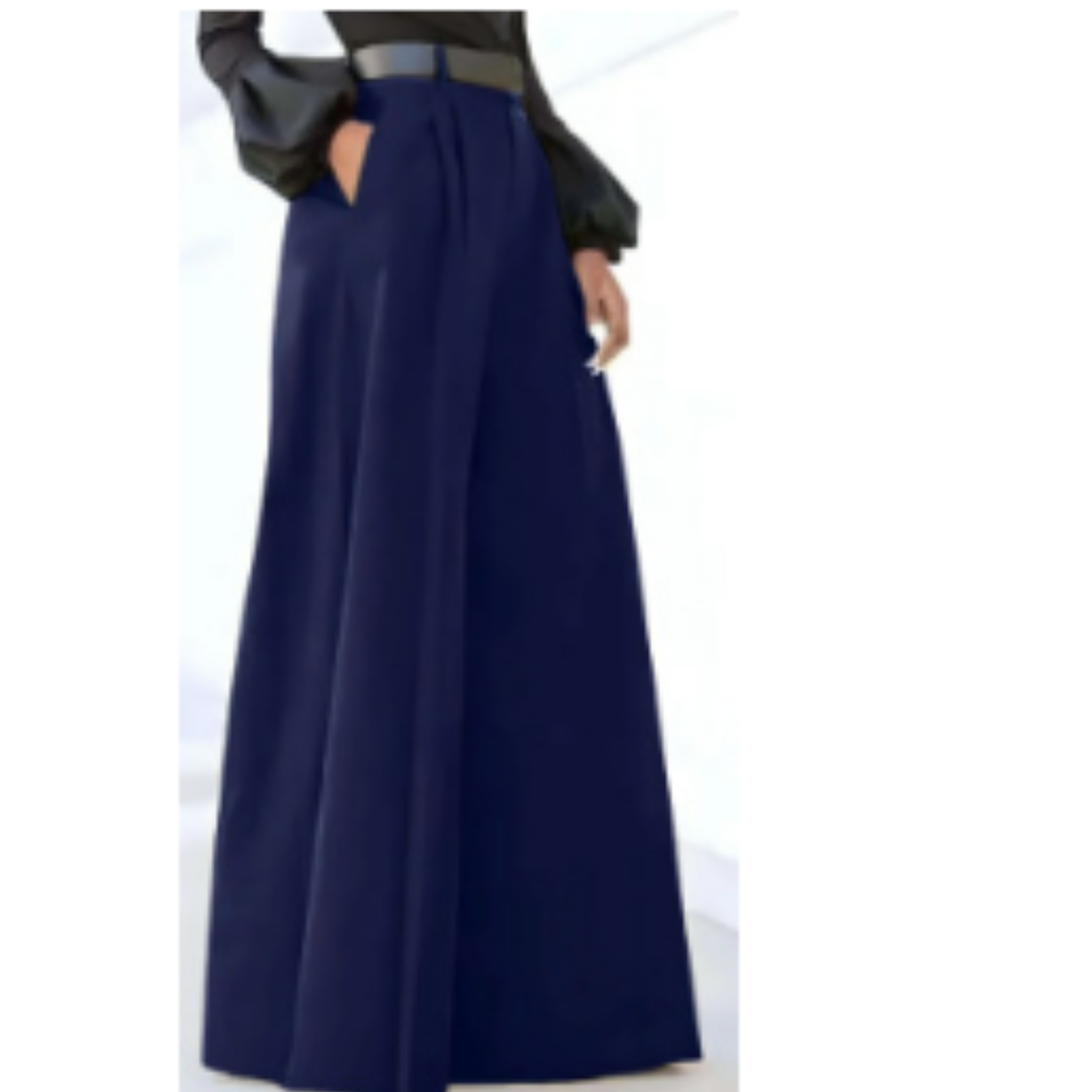 Elina | Women's High-Waist Flowing Palazzo Pants