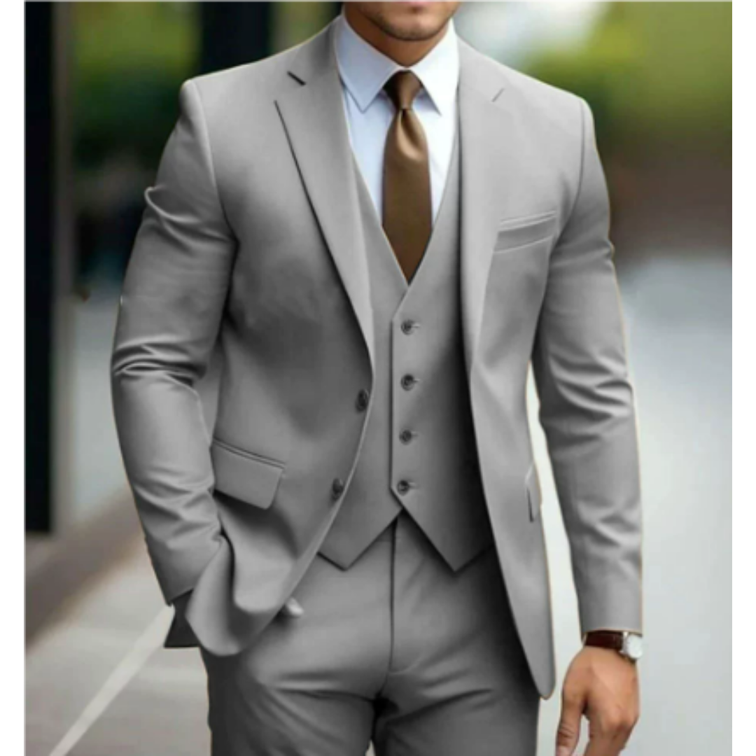 Dominic | Men's Slim Fit Three-Piece Suit