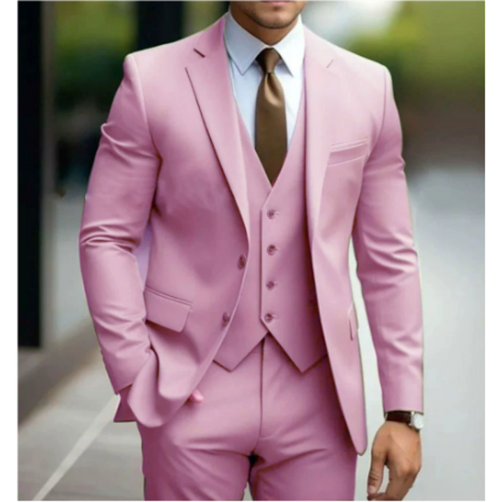Dominic | Men's Slim Fit Three-Piece Suit