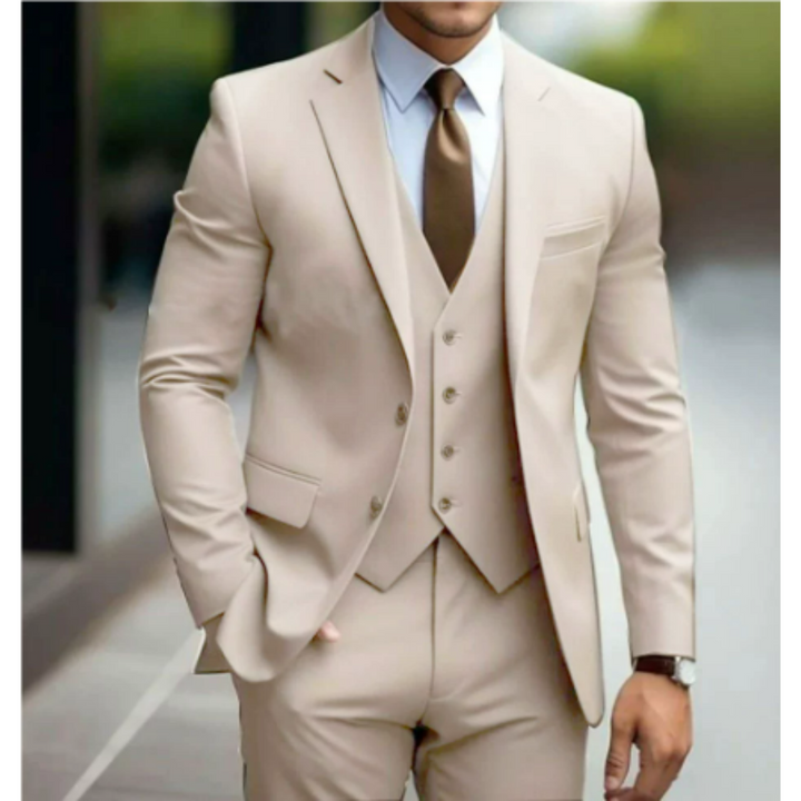 Dominic | Men's Slim Fit Three-Piece Suit