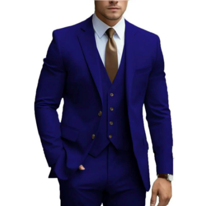 Dominic | Men's Slim Fit Three-Piece Suit
