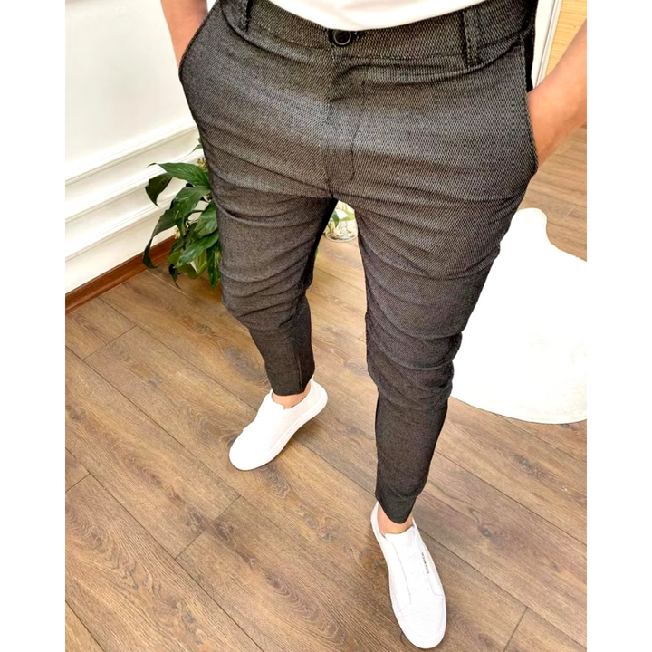 Liam | Men's Slim-Fit Stretch Casual Trousers