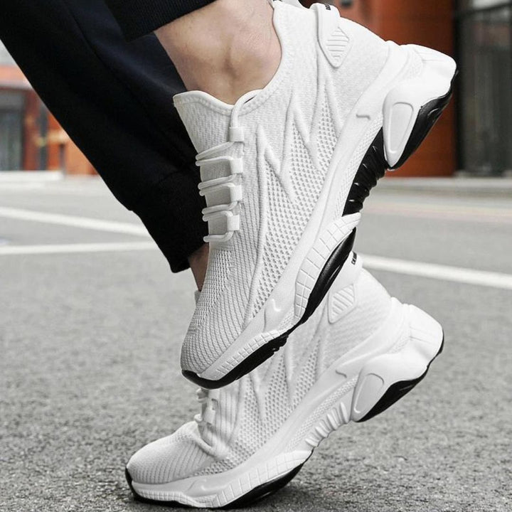 Axel | Men's Knit Chunky Sole Casual Sneakers