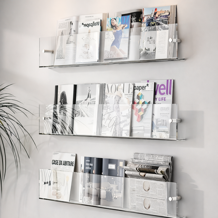 Wall Shelf Frame Bookshelf Wall Decor – Space-Saving, Modern Design & Easy Install for Living Room