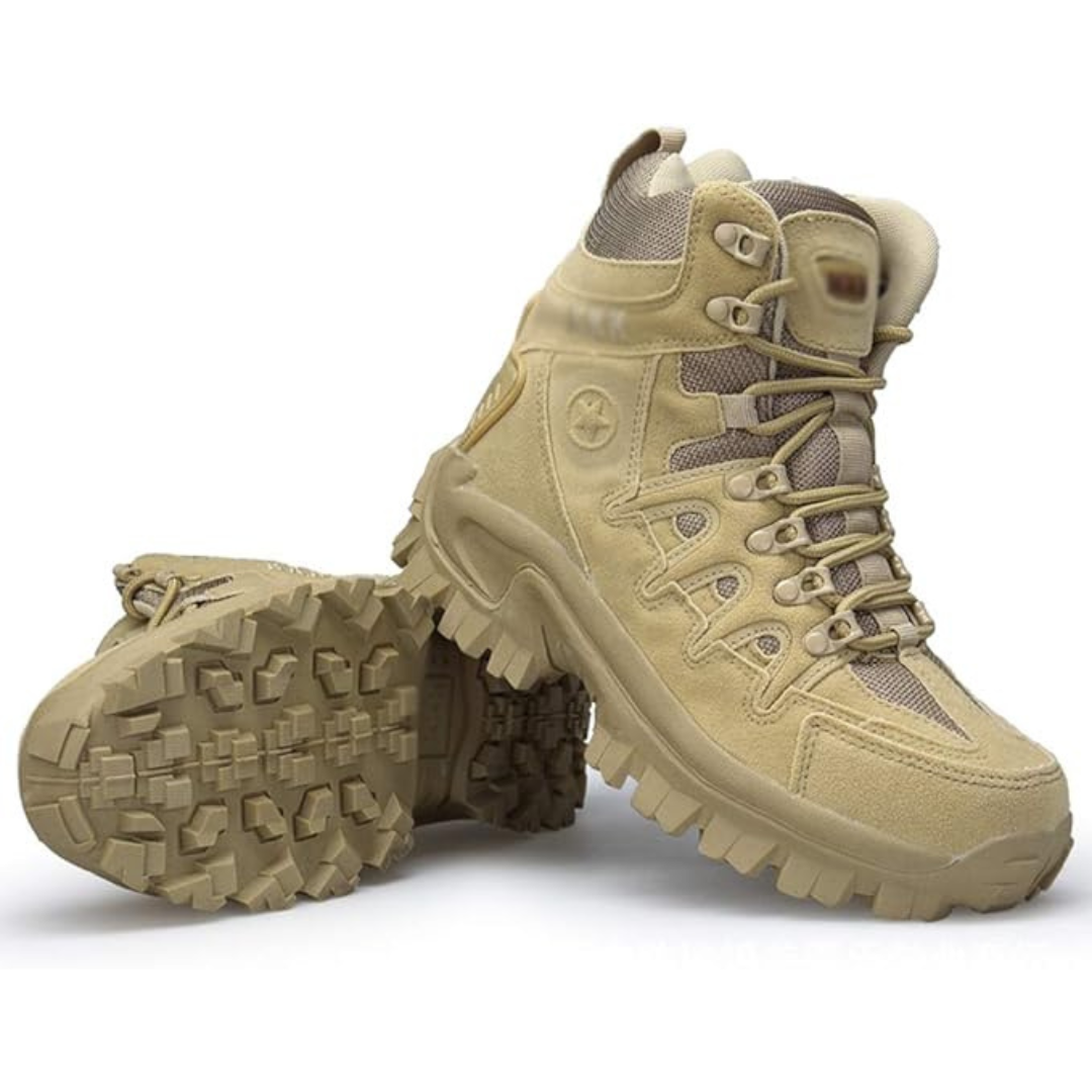 Men's Weather-Resistant Outdoor Boots Lightweight Tactical Hiking Shoes