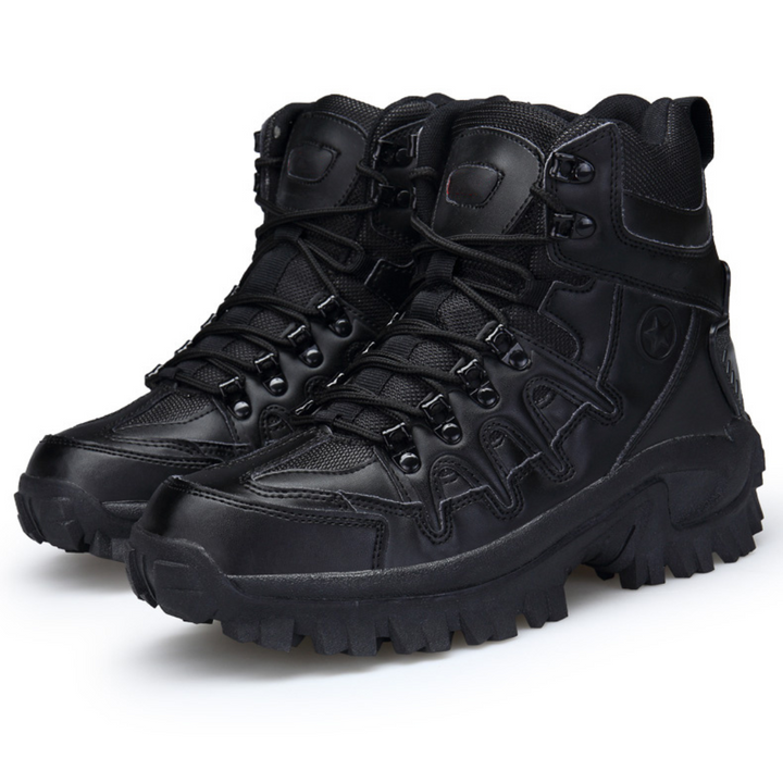 Men's Weather-Resistant Outdoor Boots Lightweight Tactical Hiking Shoes