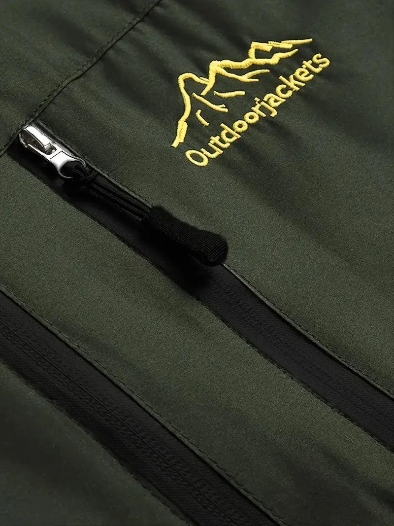 Waterproof Wind-Resistant Outdoor Jacket Breathable Mid Season Coat