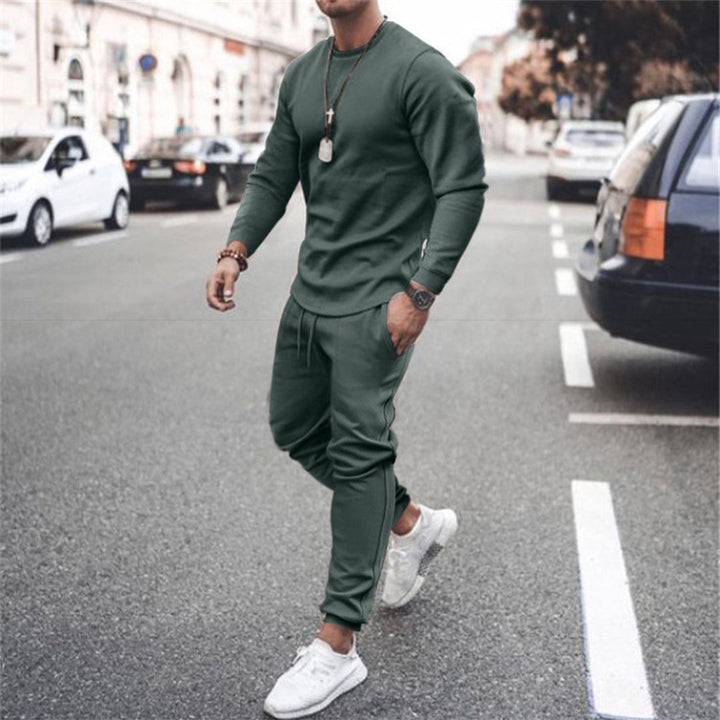 Ethan | Men's Slim-Fit Zip-Up Tracksuit Set