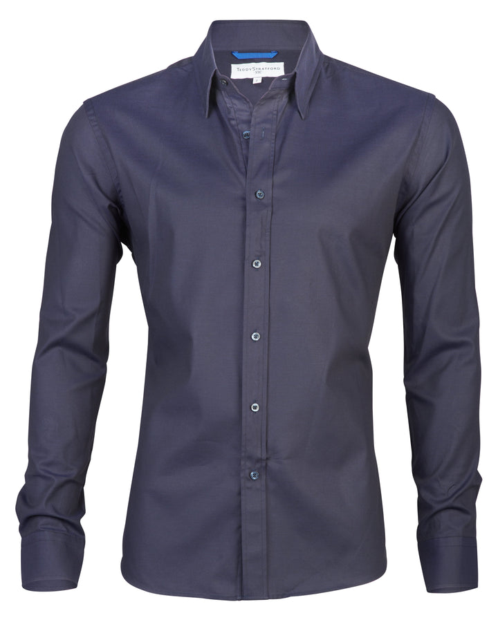Rowan | Men's Slim Tailored Button-Up Dress Shirt