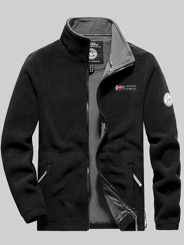 Men's Thermal Fleece Jacket Warm Outdoor Hiking