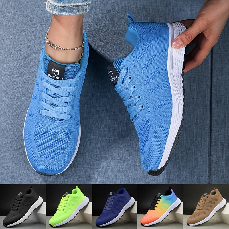 Viera | Women's Lightweight Lace-Up Low-Top Trainers
