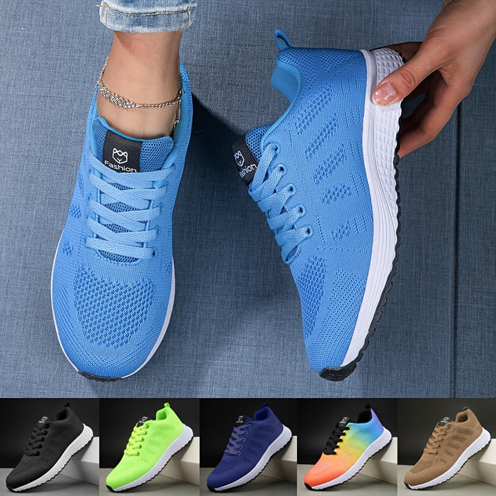 Viera | Women's Lightweight Lace-Up Low-Top Trainers