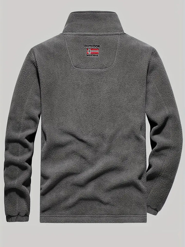 Men's Thermal Fleece Jacket Warm Outdoor Hiking