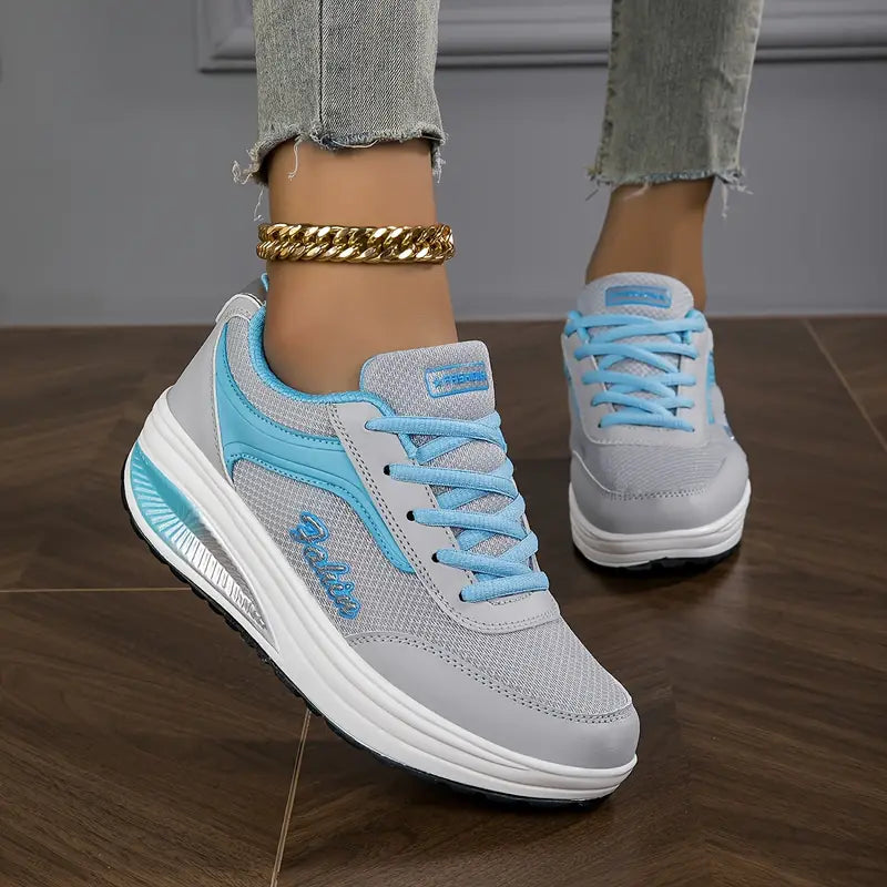 Virelle | Women's Lace-Up Platform Sole Sneakers