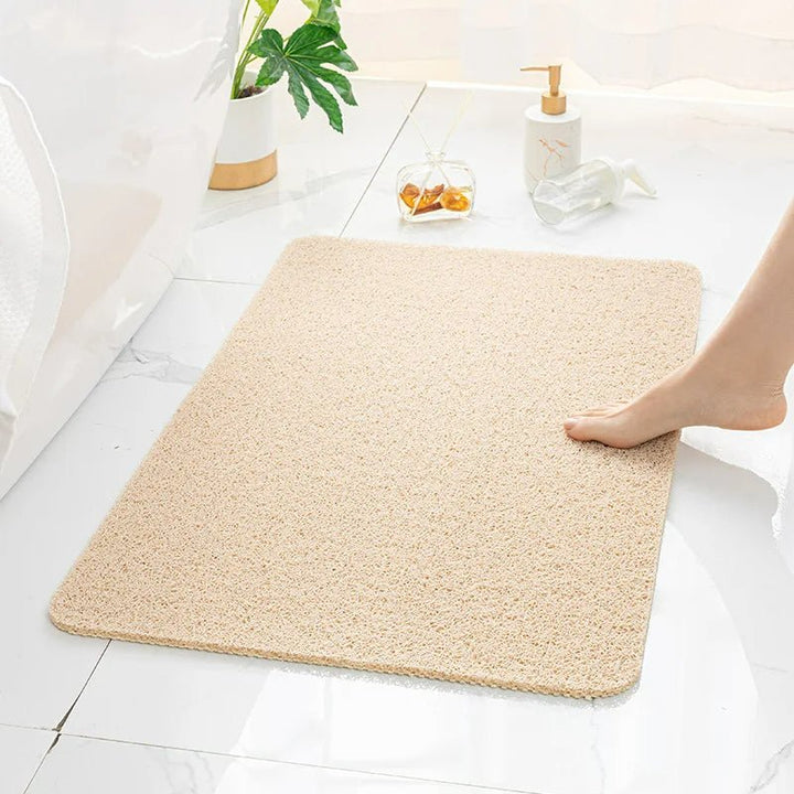 Non-Slip Shower Mat Anti-Skid – PVC, Suction Cups & Quick Dry, Comfortable Bath Safety Mat for Shower