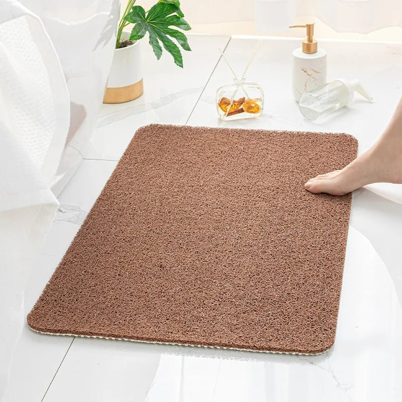 Non-Slip Shower Mat Anti-Skid – PVC, Suction Cups & Quick Dry, Comfortable Bath Safety Mat for Shower