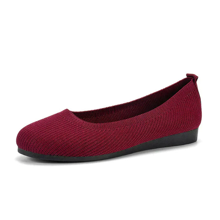 Maren | Women's Knit Ballet Flats Slip On Shoes