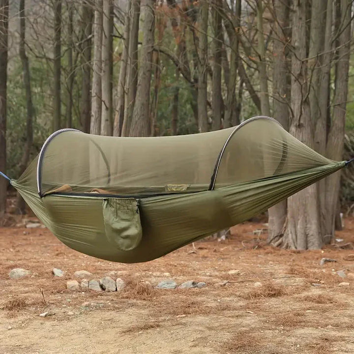 Camping Hammock with Mosquito Net Lightweight Outdoor Single