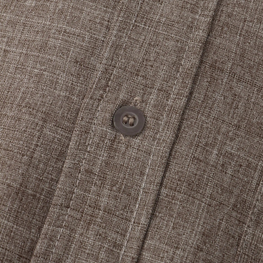 Rowan | Men's Stand Collar Button Front Casual Shirt