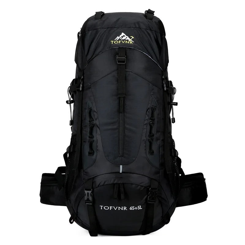 60-Litre Waterproof Hiking Backpack High-Capacity Camping Travel Pack