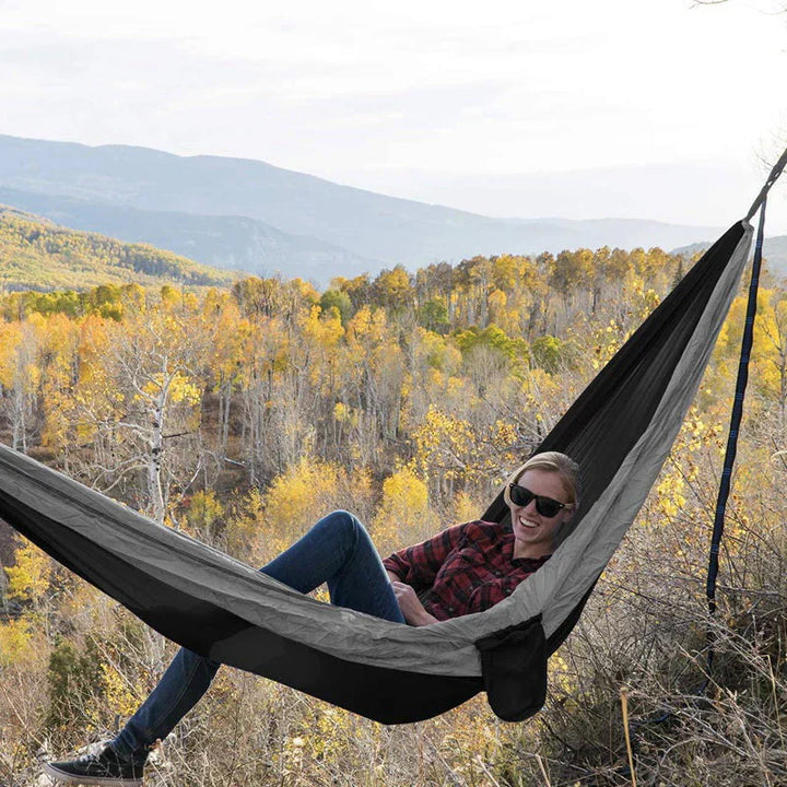 Camping Hammock XXL Lightweight Parachute Fabric Compact Outdoor