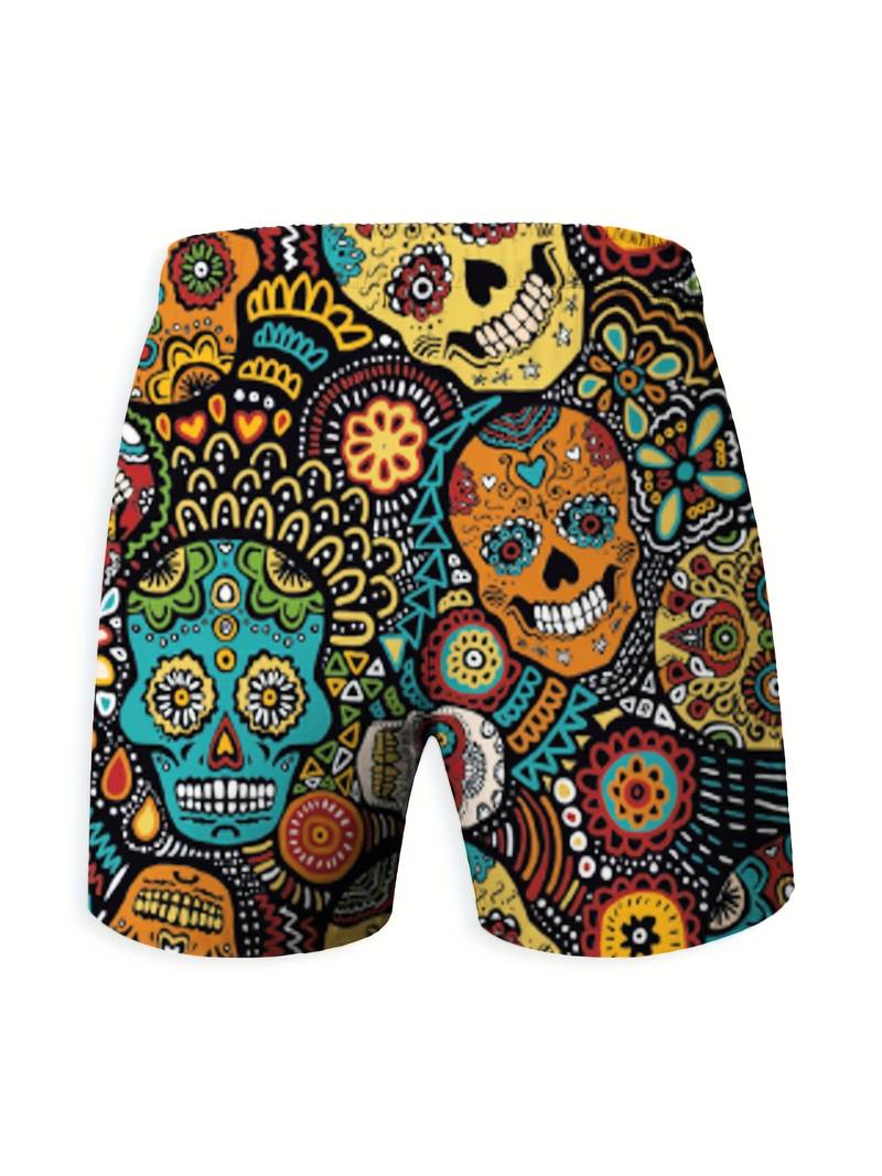 Rafael | Men's Patterned Relaxed Swim Shorts