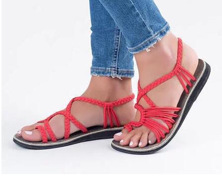 Calira | Women's Open Toe Everyday Flat Summer Sandals