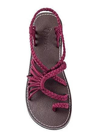 Calira | Women's Open Toe Everyday Flat Summer Sandals