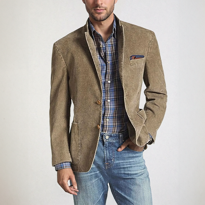 Theo | Men's Slim Fit Corduroy Blazer Jacket