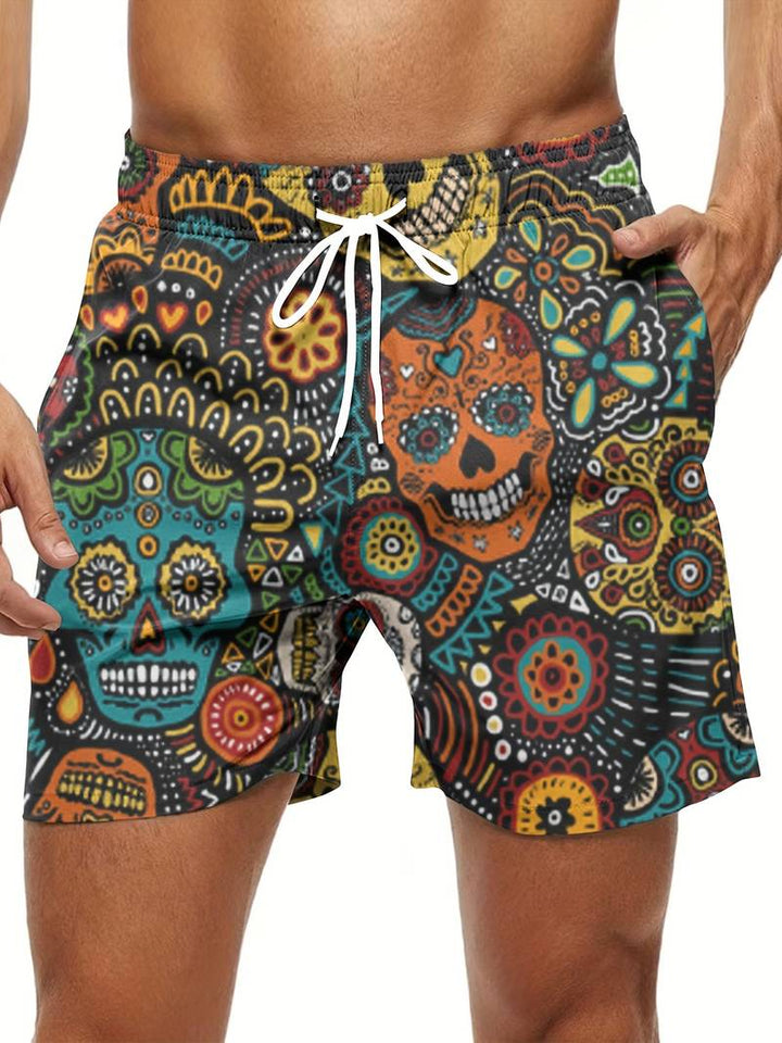 Rafael | Men's Patterned Relaxed Swim Shorts