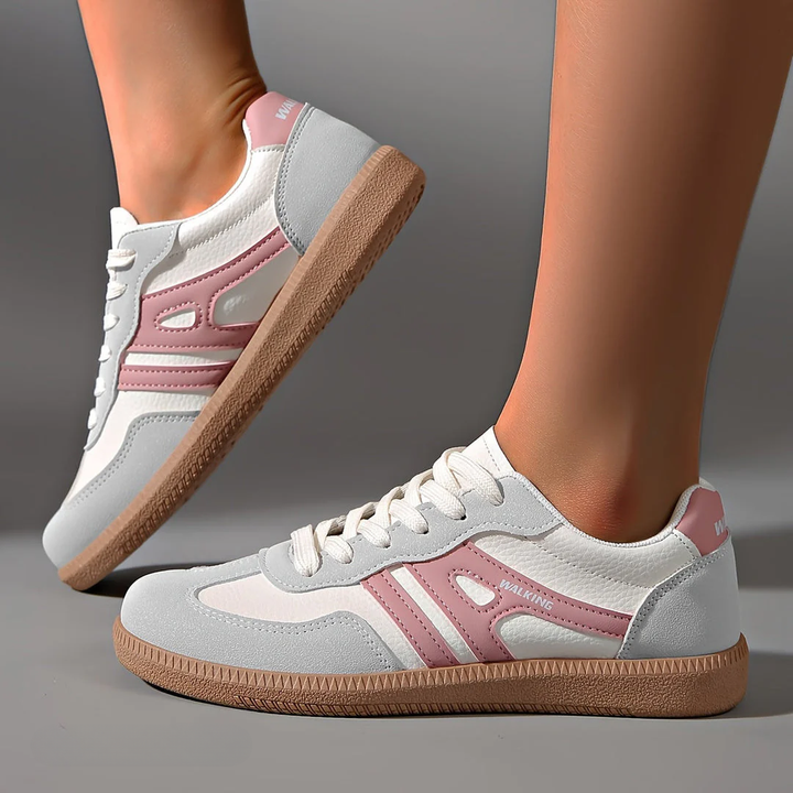 Ariana | Women's Classic Low Top Lace-Up Casual Sneakers