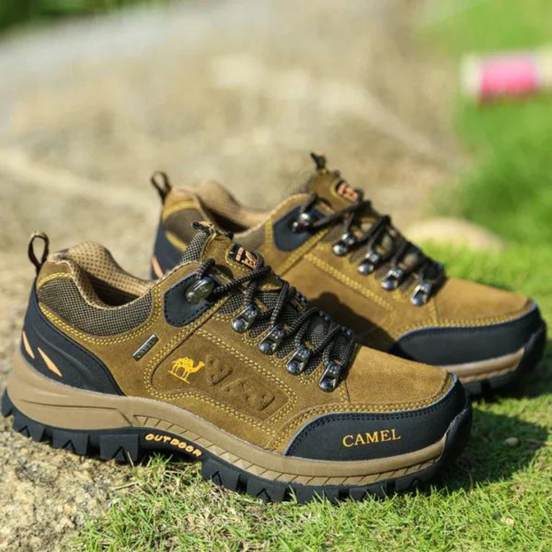 Men's Water-Resistant Hiking Shoes Breathable Outdoor Trekking Boots