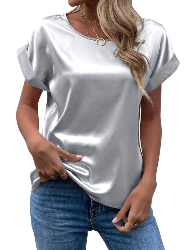 Elara | Women's Casual Round Neck Relaxed Summer Top