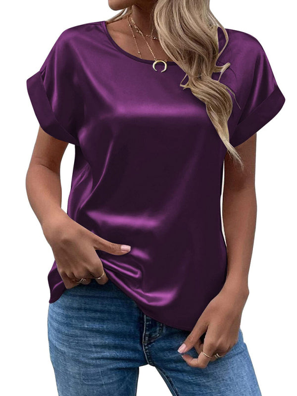 Elara | Women's Casual Round Neck Relaxed Summer Top