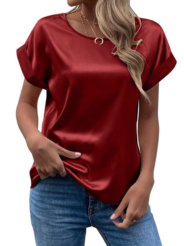 Elara | Women's Casual Round Neck Relaxed Summer Top